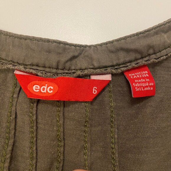 EDC Green Summer Dress - Picture 2 of 2